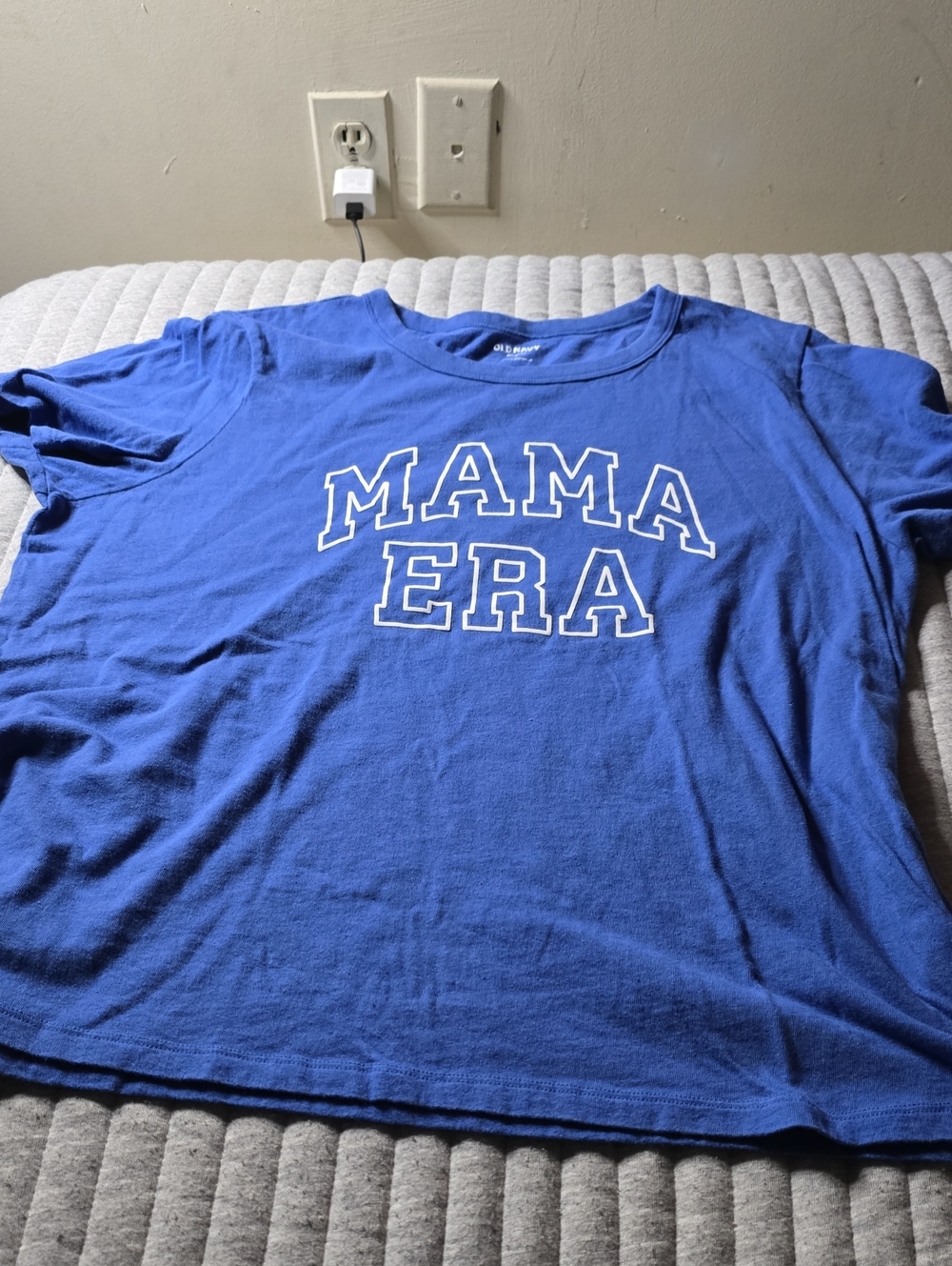Old Navy Royal Blue Crewneck Graphic Tee